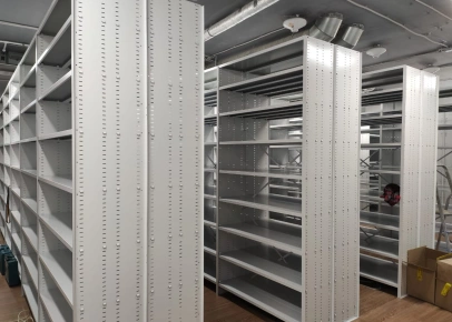 Металлические стационарные стеллажи